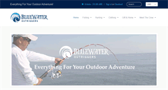 Desktop Screenshot of bluewateroutriggers.com